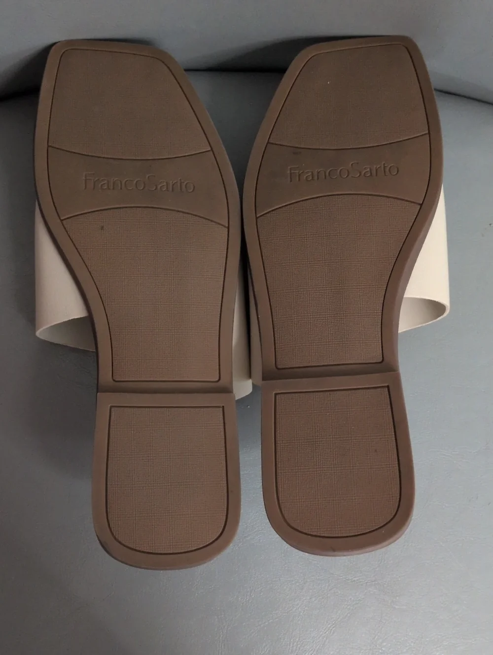 Franco Sarto Beige/Off White Sandals